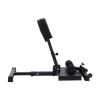 Sissy Squat Machine, Multi-Function Deep Sissy Squat Bench for Leg Muscle Training, Easy Setup & Foldable Core Waistline & Glute Workout Equipment