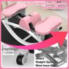 Lateral Stepper for Exercise-Rocking Stepper Machine with Resistance Bands & Anti-Slip Mat and LCD Monitor
