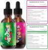 Fruits & Veggies Liquid  Superfood Complex Set – Extra Strength Daily Immunity, Digestion & Energy Support, 2 x 1 fl oz