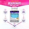 Toplux Multi Collagen Peptides Pills 1800 Mg Complex - Type I, II, III, V, X Premium Collagen Complex for Better Skin & Hair, Strong Joint