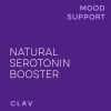 Mood Support Supplement with Ashwagandha Saffron Extract 5 HTP Griffonia Siberian Ginseng Rhodiola rosea 60 Capsules