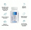 Hormonal acne supplements, containing 5-hydroxytryptophan and diindolylmethane, natural skincare vitamins