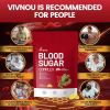 VivoNu Blood Sugar Complex Supplement | Advanced Formula with 20 Herbs and Vitamins with Cinnamon, Turmeric, Black Pepper, Licorice and More, Vegan
