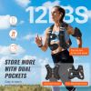 Weighted Vest, 12 lbs Weight Vest with Reflective Stripe, Adjustable Buckle Body Weight Vest for Men Women, Workout Equipment for Strength Training