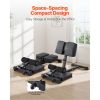 Sissy Squat Machine, Multi-Function Deep Sissy Squat Bench for Leg Muscle Training, Easy Setup & Foldable Core Waistline & Glute Workout Equipment