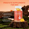 Prostate Health Supplements for Men, Lycopene + Astaxanthin Gummies – Antioxidant Supplement for Prostate & Heart Health, Skin & Eye Support
