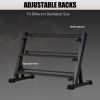 1100LB Capacity Adjustable 3-Tier Dumbbell Rack for Home Gyms 36-Inch Base Model Storage Stand