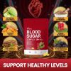 VivoNu Blood Sugar Complex Supplement | Advanced Formula with 20 Herbs and Vitamins with Cinnamon, Turmeric, Black Pepper, Licorice and More, Vegan