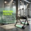 V-Shape Barbell T-Bar Row Platform | Solid Carbon Steel | Black Powder Coated | Industrial Strength Gym Equipment