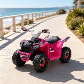 Pink 6V Kids Electric Toy Car: Forward & Reverse Function, Wear-Resistant Wheels Ride-On for 18-36 Months (Option: default title)