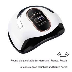 Hot Lamp 168W High Power Nail Art Led Quick-drying Phototherapy Machine (Option: EU)