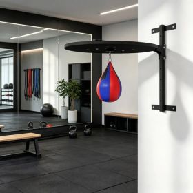 Adjustable Wall Mounted Speed Bag Platform Punching Bag Training Kit for Boxing Fitness Gym Equipment (Option: default title)