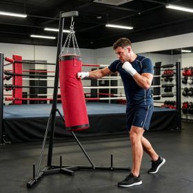 Punching Bag Stand with Sandbag (Option: default title)